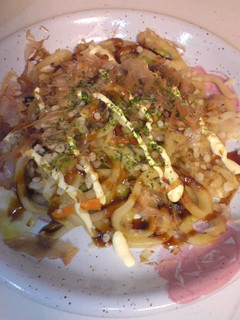 お腹いっぱい☆簡単☆お好み焼きうどん-レシピのメイン写真