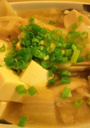 白菜とお豆腐のあったかポカポカ煮-レシピのメイン写真