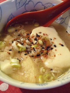 手間なし簡単!とろける豆乳風湯豆腐♪-レシピのメイン写真