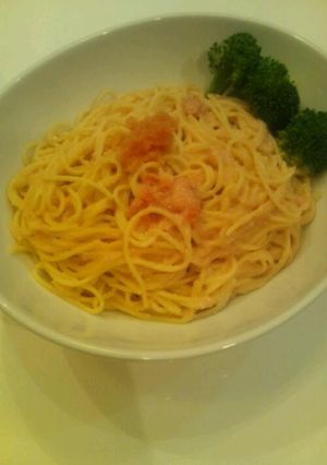 子どもが大好き！わが家の明太子パスタ-レシピのメイン写真