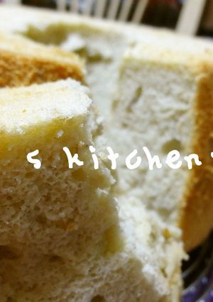 バナナときび砂糖の塩シフォンケーキ✿-レシピのメイン写真