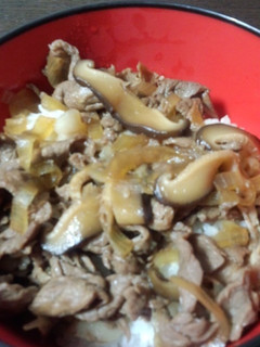 我が家の牛丼(*^o^*)-レシピのメイン写真