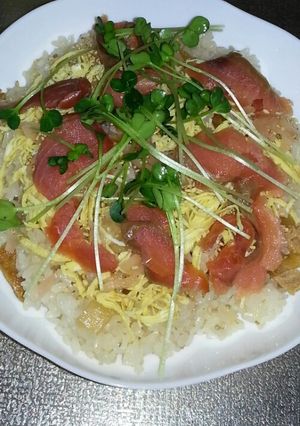 新生姜でチラシ寿司-レシピのメイン写真