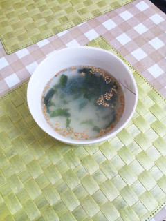即席!中華春雨スープ-レシピのメイン写真