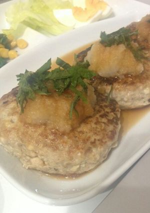 簡単♪ふんわり豆腐ハンバーグ-レシピのメイン写真