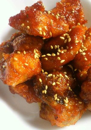 ヤンニョンムchicken♪-レシピのメイン写真