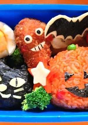ハロウィンのお弁当ver.2-レシピのメイン写真