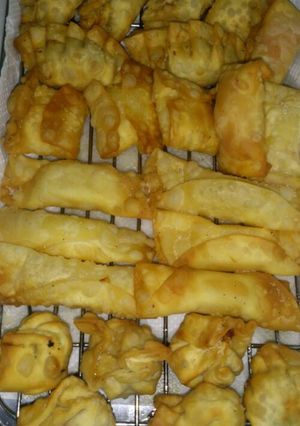 残った餃子の皮で-レシピのメイン写真