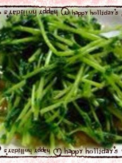 豆苗or空芯菜の中華野菜炒め☆-レシピのメイン写真