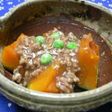 かぼちゃのそぼろあんかけ