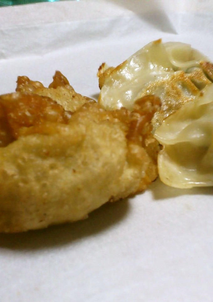 焼きよし揚げてよし小松菜いっぱいギョウザ-レシピのメイン写真