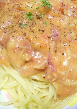 ❤トマトとベーコンのクリームパスタ❤-レシピのメイン写真