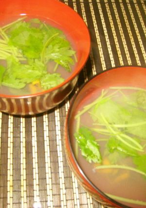 ほやとかきの潮汁-レシピのメイン写真