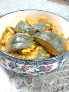 かぼちゃとしゃぶ肉の味噌煮★-レシピのメイン写真