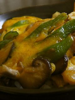 ふんわり生姜の豚卵とじ丼-レシピのメイン写真