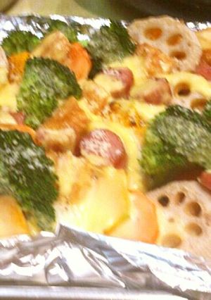 トースターでもりもり野菜-レシピのメイン写真