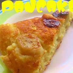 バナナパンケーキ-レシピのメイン写真