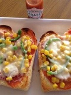 簡単*朝食ピザトースト☆-レシピのメイン写真