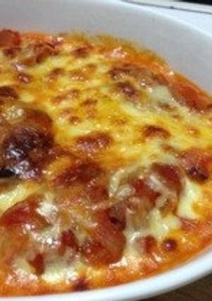 トマトのチーズ焼き-レシピのメイン写真