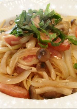 簡単☆ウインナーときのこのパスタ☆-レシピのメイン写真