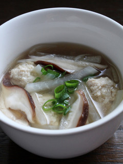 鶏ミンチ豆腐だんごと大根の中国風スープ-レシピのメイン写真