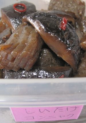 こんにゃくと干し椎茸のピリ辛煮-レシピのメイン写真