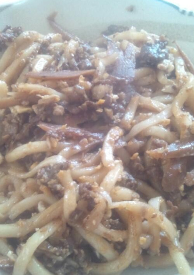 なんちゃってすき焼き風焼うどん-レシピのメイン写真