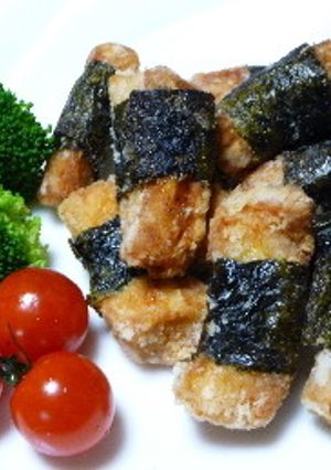 お弁当にも！鶏むね肉の磯辺揚げ-レシピのメイン写真