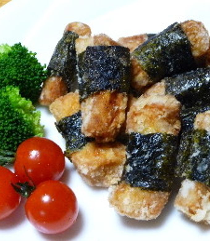 お弁当にも!鶏むね肉の磯辺揚げ-レシピのメイン写真
