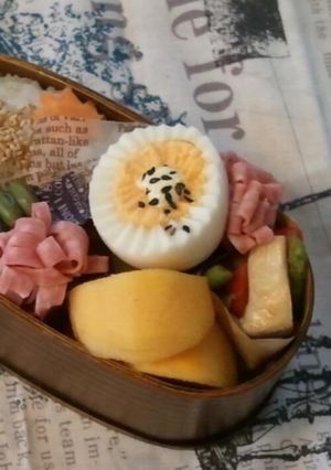 お弁当☆花ゆで卵-レシピのメイン写真
