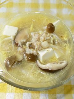 きのこと蟹のスープ-レシピのメイン写真