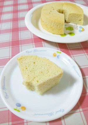 ★メイプル＆シナモンシフォンケーキ★-レシピのメイン写真