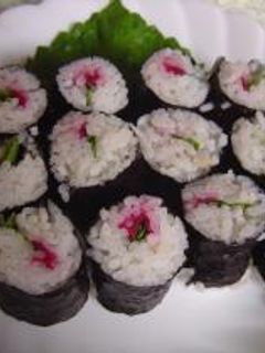 さっぱりうめ~シソまきまき-レシピのメイン写真