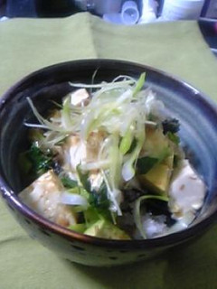 豆腐アボガド丼-レシピのメイン写真