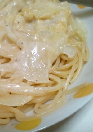 コーンクリームパスタ-レシピのメイン写真