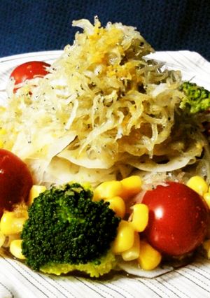 れんこんとじゃこのサラダ♪（覚書）-レシピのメイン写真