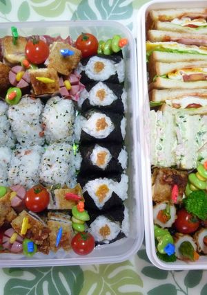 2012小学校運動会のお弁当-レシピのメイン写真