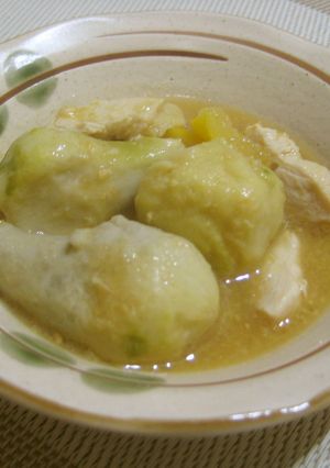 柚子でいただく♪～里芋とささみの味噌煮-レシピのメイン写真