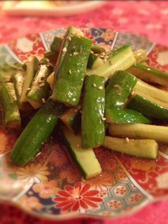 とまらない味☆きゅうりの中華風ナムル-レシピのメイン写真