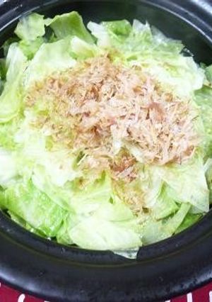 追加の一品☆和風バターキャベツおかかのせ-レシピのメイン写真