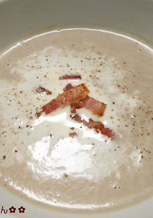 きのこのポタージュ　カプチーノ仕立て-レシピのメイン写真