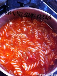 あったか♡トマトスープ(パスタ)-レシピのメイン写真