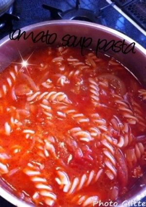 あったか♡トマトスープ(パスタ)-レシピのメイン写真
