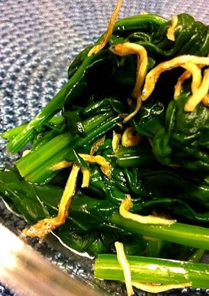 村上食堂●ホウレン草とじゃこの酢和え-レシピのメイン写真