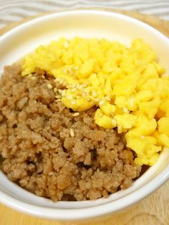 簡単そぼろ丼♪-レシピのメイン写真