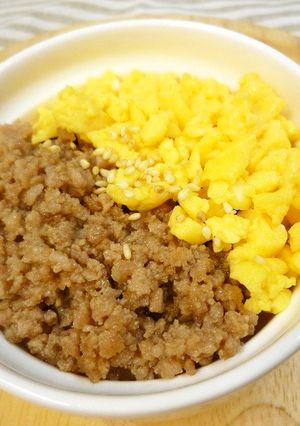 簡単そぼろ丼♪-レシピのメイン写真