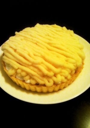☆さつまいものモンブランタルト☆-レシピのメイン写真