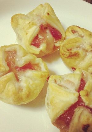 一口サイズ！かわいいアップルポテトパイ！-レシピのメイン写真