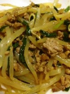 もやしとニラのカレー炒め☆食欲UP!-レシピのメイン写真