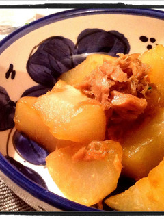 簡単で基本味!ツナと大根の煮もの-レシピのメイン写真